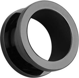 Ohr Plug Piercing Flesh Tunnel Expander, Kupfer, Schwarz, 5mm, Unisex - Bild 1
