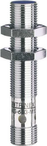 Contrinex Induktiver Näherungsschalter DW-AS-603-M12 PNP bündig, Farbe: Silber, Durchmesser: 12 mm, Länge: 60 mm - Bild 1