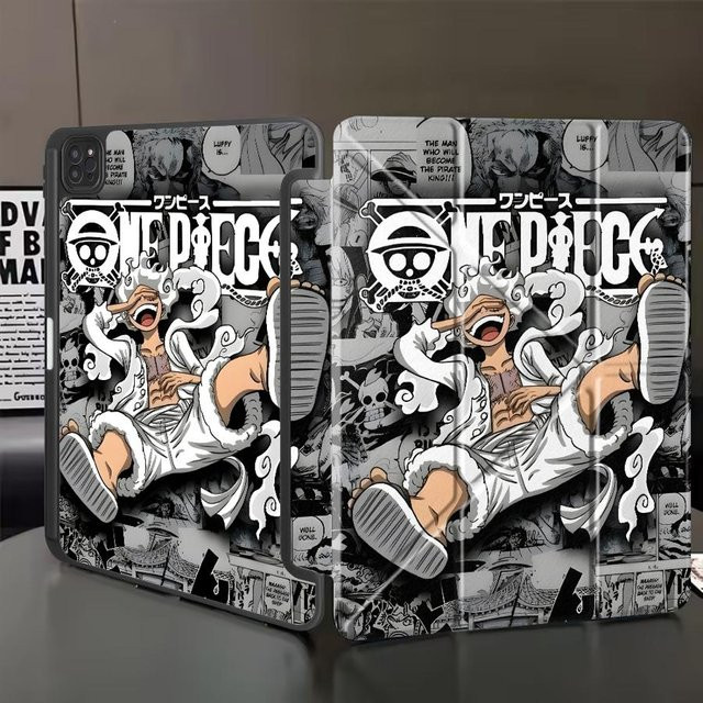 Comic One Piece Tablet-Hülle für Apple iPad Pro, Air und Mini in Multicolour - Bild 1