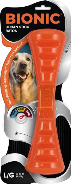 Bionic Urban Stick Hunde-Kauspielzeug Orange 26 cm - Bild 1