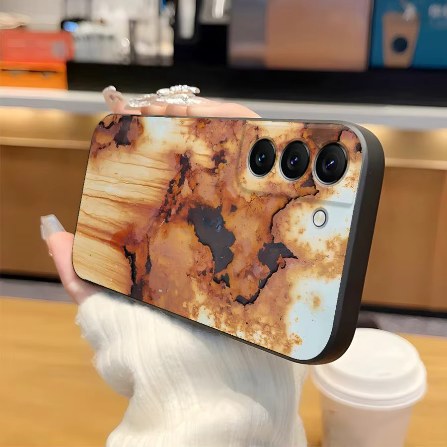 Handyhülle im Retro-Rost-Design für Samsung Galaxy Modelle, Multicolour - Bild 3