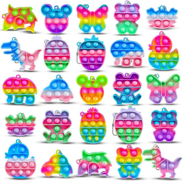 Regenbogen Schlüsselanhänger, Cartoon Kawaii, Kinder Erwachsene, blue - Bild 1