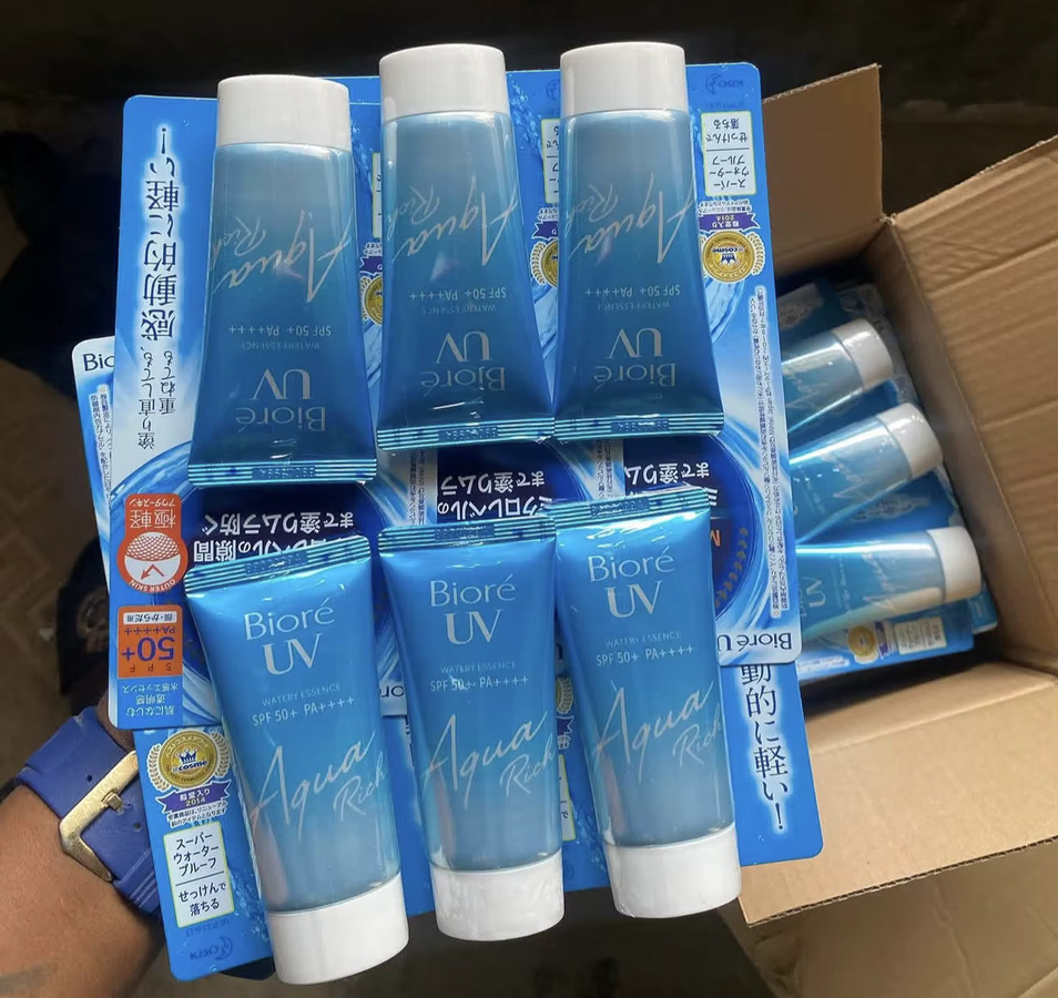 Biore UV Aqua Rich Watery Essence Sonnencreme SPF 50+, Gesicht und Körper - Bild 4