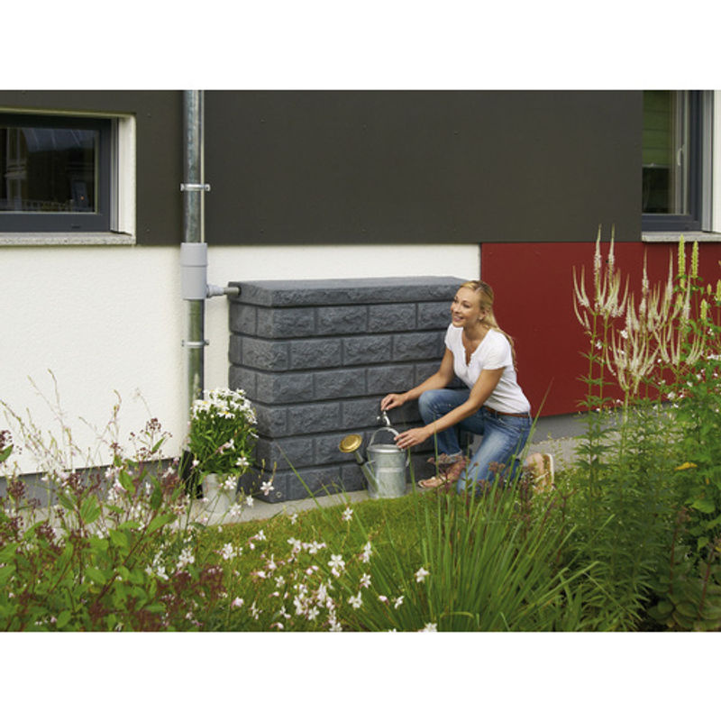 Garantia Wandtank Rocky 400 Cistern, Farbe: Dark Granite, Volumen: 400 l - Bild 2