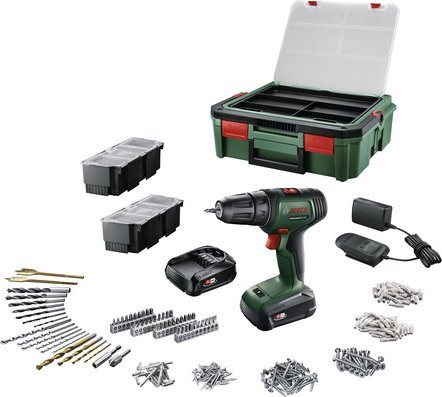 Bosch UniversalDrill 18 Akku-Bohrschrauber 18 V in Grün inklusive Akku - Bild 1