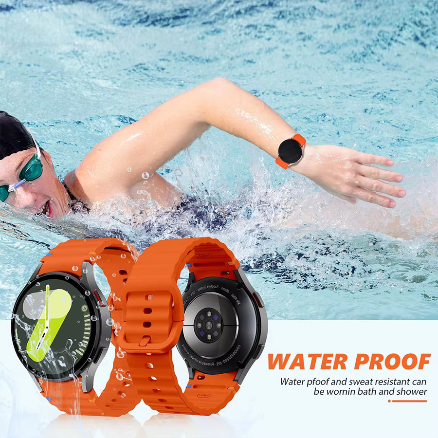 Samsung Sportarmband, Silikon, orange, Unisex - Bild 1