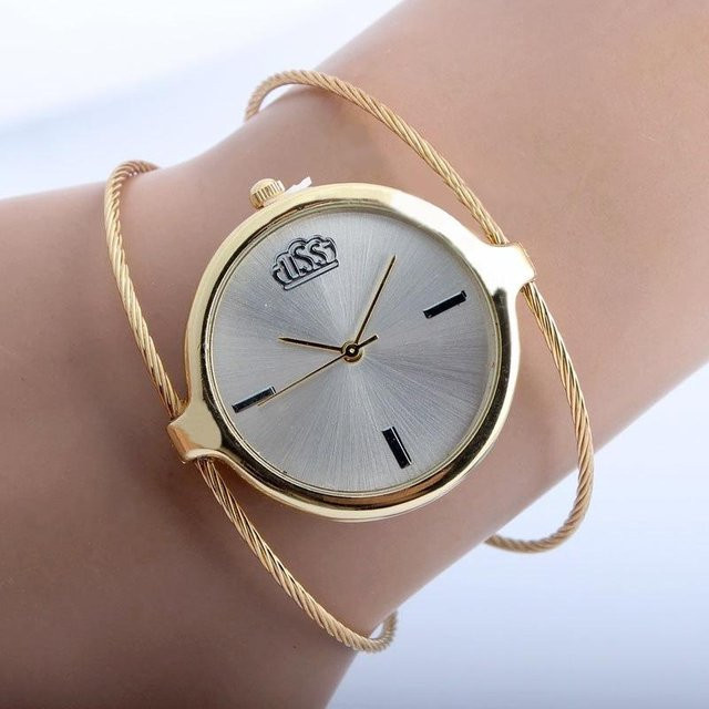 Le Jardin Armbanduhr Quarz, Rund, Gold, Edelstahl, Damen - Bild 1