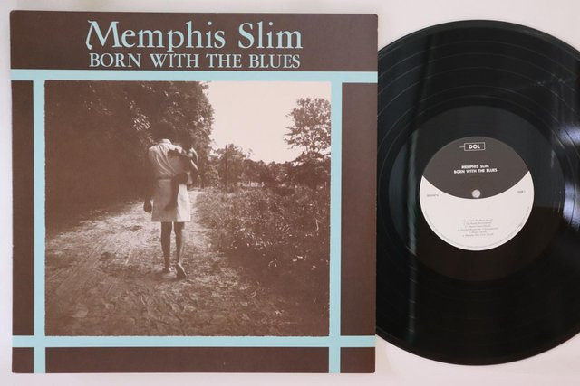 Memphis Slim - Born With The Blues LP Schallplatte, Schwarz, Gebraucht, DOL 2014 - Bild 1