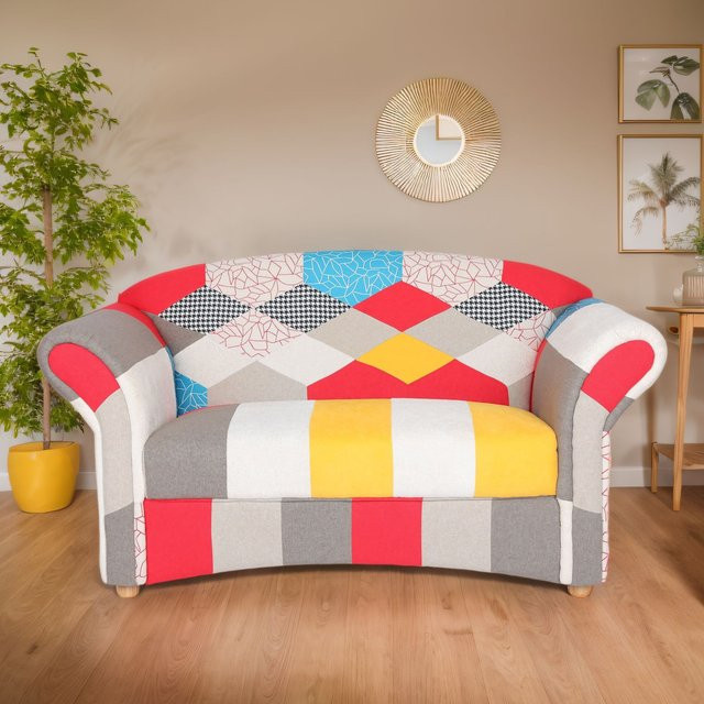 2-Sitzer Sofa Loretta von Prestige Home, modern und bunt, B/T/H: 153 x 83 x 85 cm - Bild 1