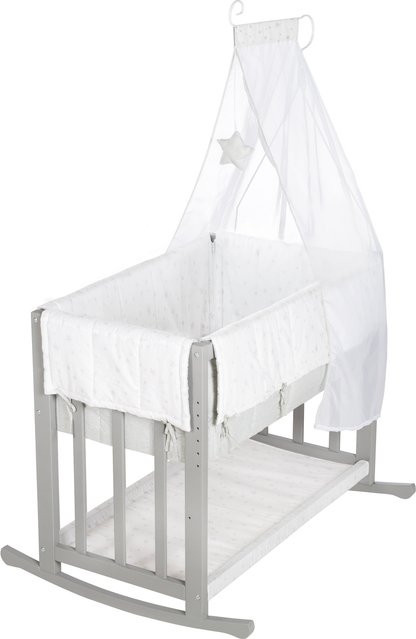 ROBA Stubenbett 4 in 1 Sparkles mit Schlafsack und Schaummatratze aus Pappelholz - Bild 1
