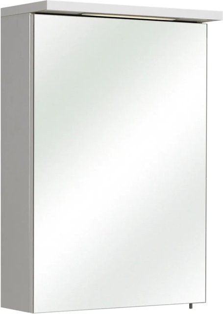 Pelipal Spiegelschrank Weiß mit Soft-Close-Türen und internen Regalen, Breite: 50 cm - Bild 1