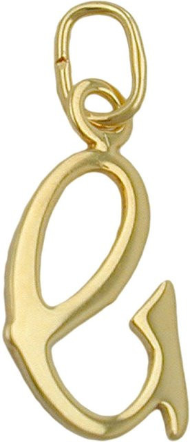 Paolo Renzo Buchstabenanhänger, 333 Gelbgold, 15x10mm, Unisex - Bild 1