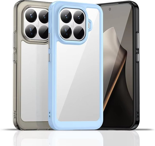 Transparente bunte TPU Schutzhülle für Xiaomi 15T Pro 5G - Bild 1