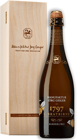 Manufaktur Jörg Geiger, alkoholfreier Birnenschaumwein, 0,75 l - Bild 1