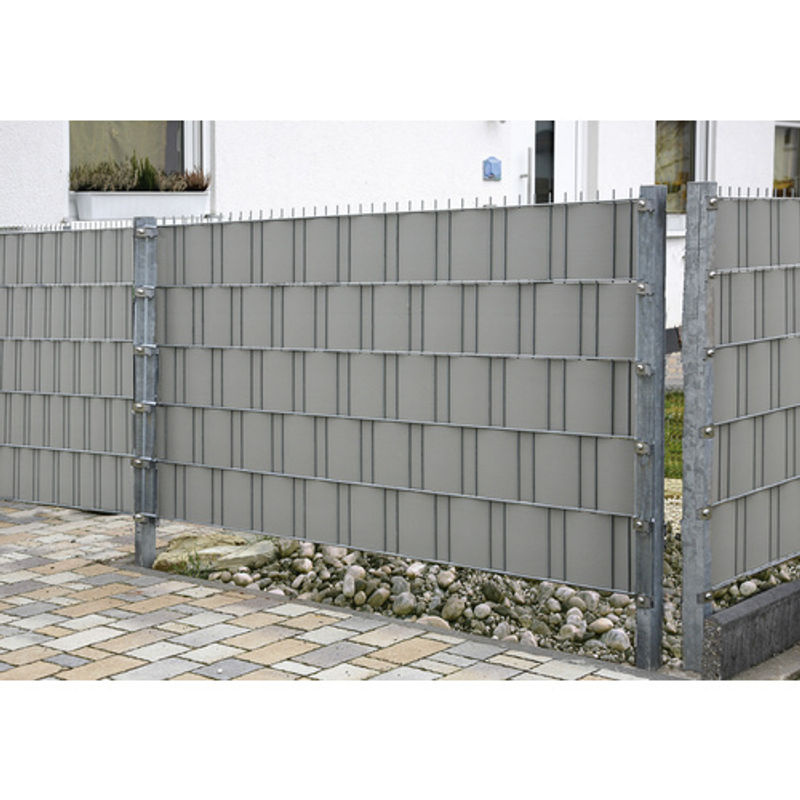 FLORAWORLD Sichtschutzstreifen classic aus Polypropylen in Silber, L: 2050 cm, H: 19 cm - Bild 3