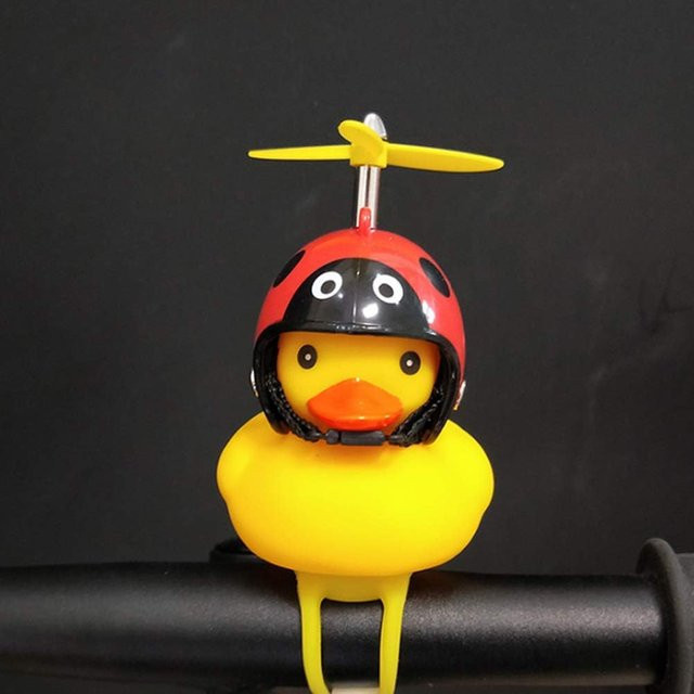 Binchi Outdoor Product Gummiente Autoente, Gelbe Ente, mit Propeller - Bild 1