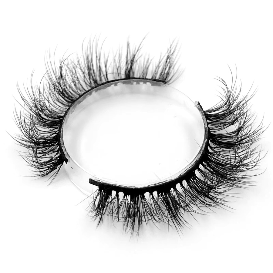AMSDCN Künstliche Wimpern, Black, Unisex - Bild 3