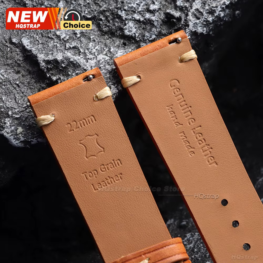 HQstrap Uhrenarmband Leder, Vintage - Bild 3