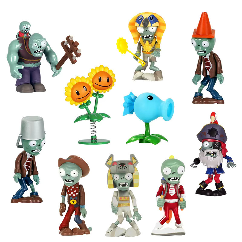 SHI JI YI GAO Plants vs Zombies 2 Ice Pea Jetpack, Zombie-Modell, Silikon, ab 3 Jahren - Bild 3