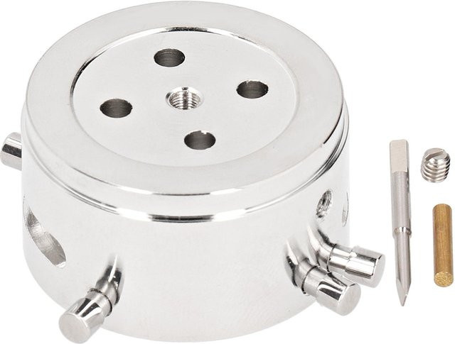 DIYelecs Uhrwerk Halter Zubehör Set, Edelstahl, Weiß - Bild 1