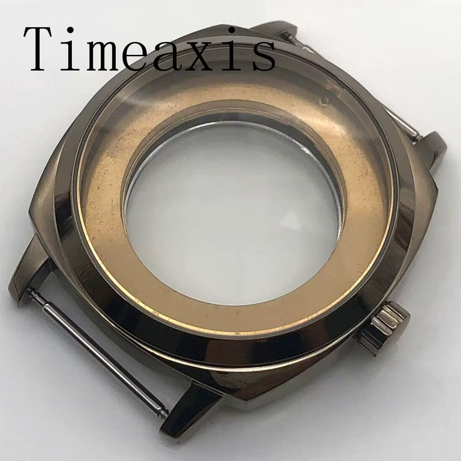 Timeaxis Automatikuhr, Edelstahlgehäuse, 42 mm, Silber, Schwarz, Unisex - Bild 2