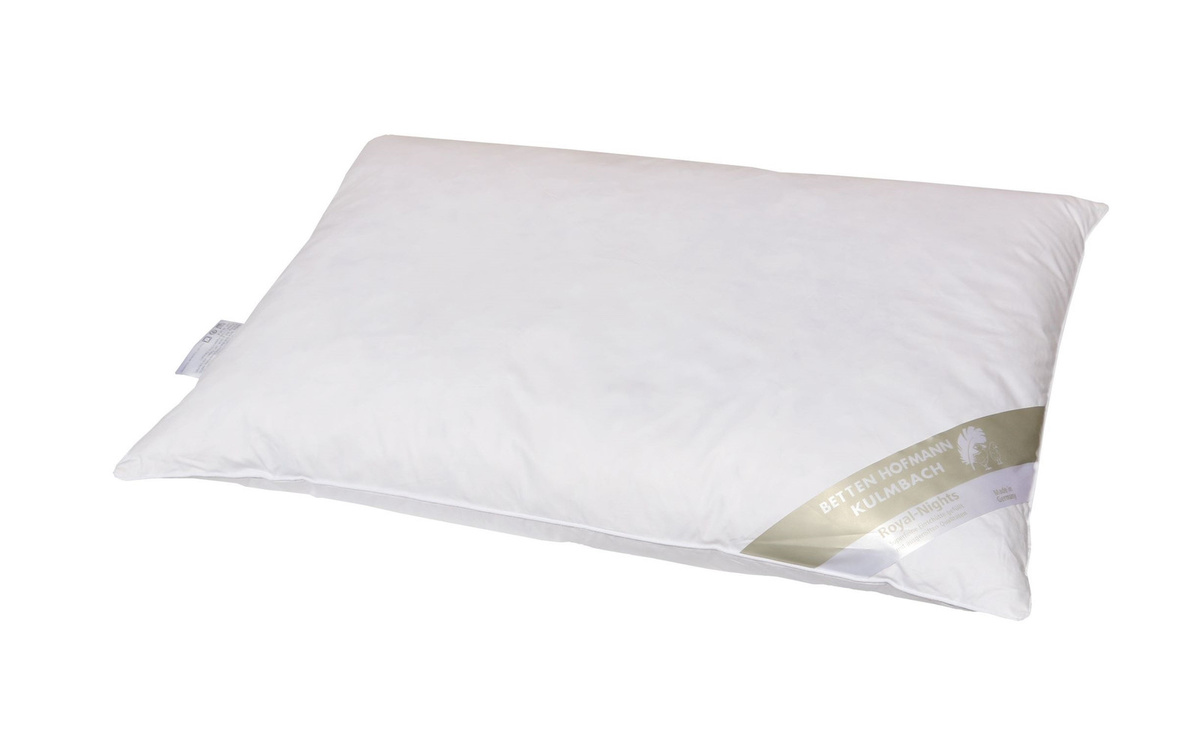 Betten Hofmann Canada Kopfkissen mit 30% Daunenanteil, Weiß, B x H: 50 x 75 cm - Bild 1