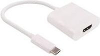 MicroConnect Externer Videoadapter USB-C 3.1 auf HDMI in Weiß (USB3.1CHDMIW) - Bild 1