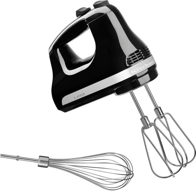 KitchenAid Handmixer 5KHM5110EOB in Onyx Schwarz - Bild 1