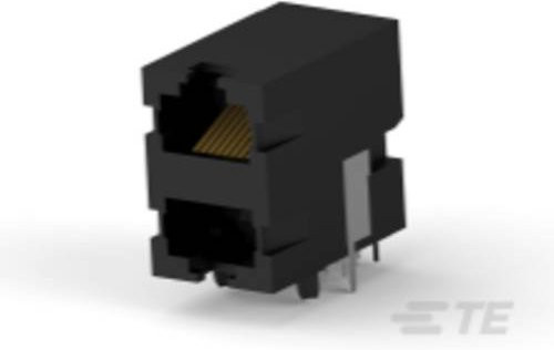 TE Connectivity High Performance Mod Jacks 5569450-1 Schwarz - Bild 1