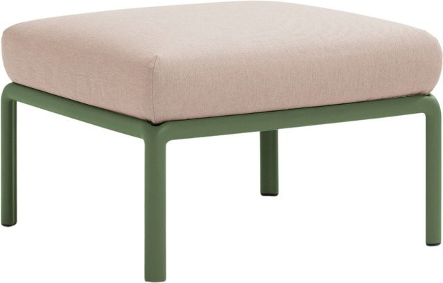 Nardi Komodo Pouf Gartenmöbel aus Kunststoff in Grün und Beige - Bild 1
