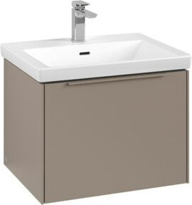V&B Waschtischunterschrank Subway 3.0 in Tau, B/T/H: 57,2 x 42,9 x 47,8 cm - Bild 1