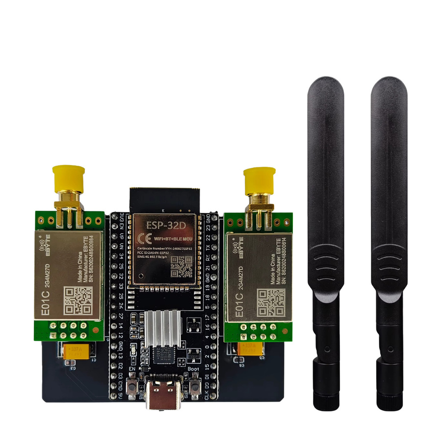 ESP32 DevKitC + NRF24L01 E01C-2G4M27D Modul-Entwicklungsboard mit Bluetooth und WLAN von TLXT - Bild 5