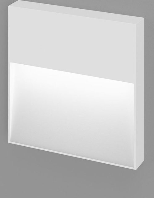 DLS Lighting Vigo Q XL LED-Wandleuchte in Weiß aus Aluminium mit IP65 Schutzart für Garten und Flur - Bild 1