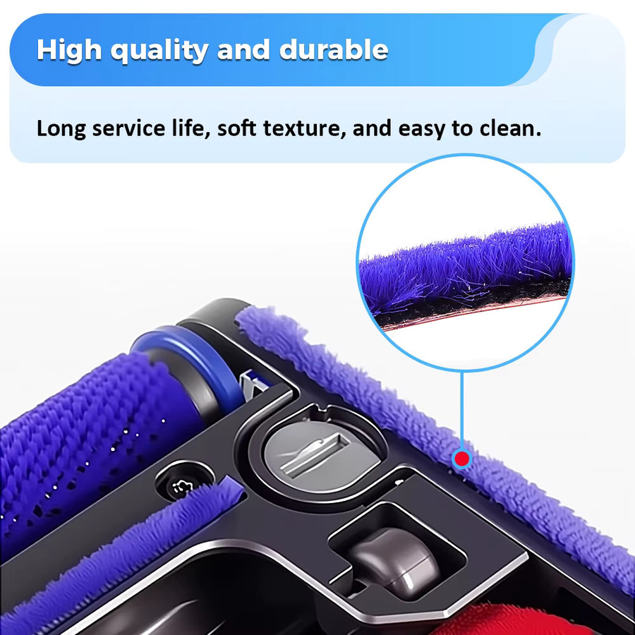 Dyson Staubsauger Zubehör Set mit weichen Plüschstreifen für V6 V7 V8 V10 V11 V15 Modelle - Bild 3