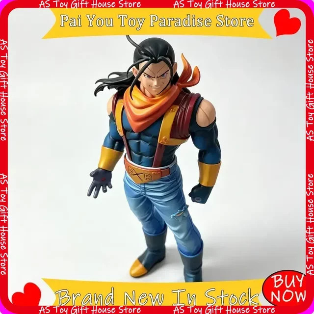 Bandai Dragon Ball Android 17 Figur, Sammlerfigur, 35cm, Kunststoff - Bild 1