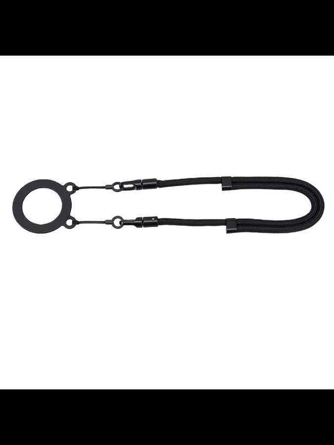 M22 Magnetisches Handy-Umhängeband mit Bärenringen in Schwarz, Verstellbares Handy-Lanyard und Anpassbarer Trageriemen - Bild 5