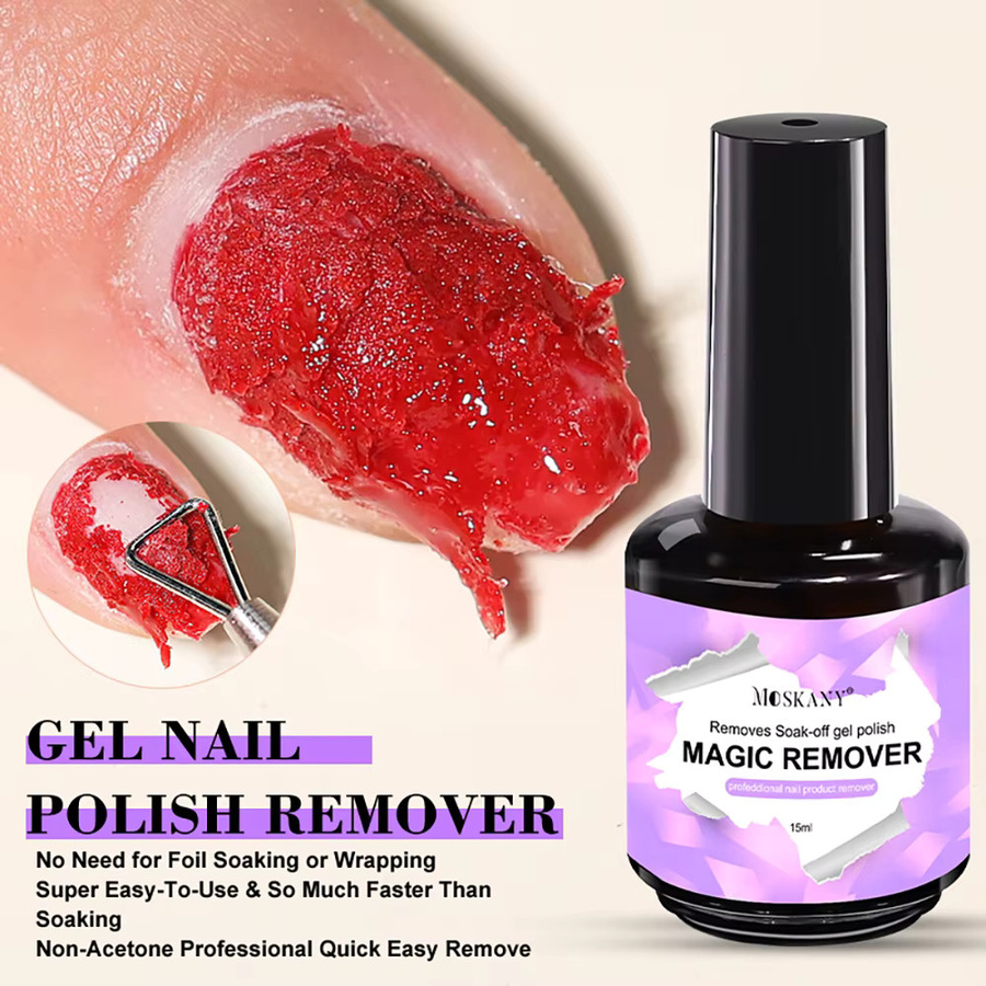 MOSKANY Magic Remover Nagel-Gel-Nagellack, 15 ml - Bild 2