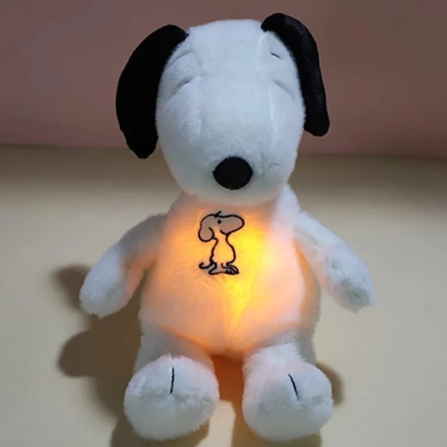 Bandai Snoopy Disney Plüschpuppe, weißer Hund, mit Musik und Sensorik - Bild 2