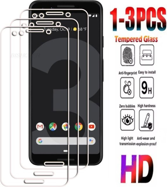 9H HD gehärtetes Glas Displayschutzfolie für Google Pixel 2, transparent - Bild 1