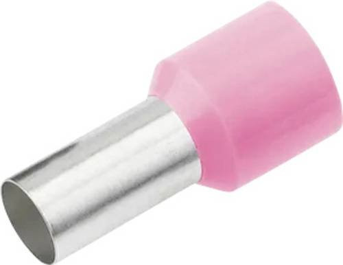 Cimco Aderendhülse 0,34mm² Teilisoliert Rosa 100 Stück - Bild 1