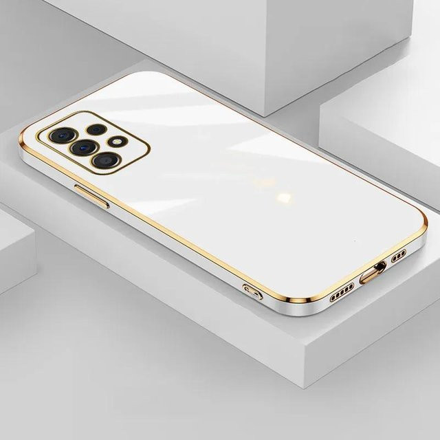 Weiche Silikon-Schutzhülle für Samsung Galaxy A54 A14 A52 A34 A32 A72 A73 A23 A24 A33 A22 5G M32 A52S A71 A51 A53 5G in Weiß - Bild 1
