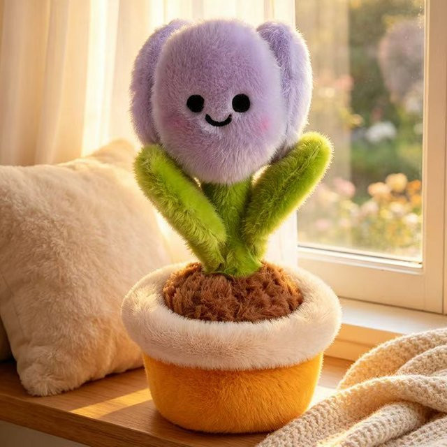 benchuang toy Künstliche Aromatherapie Topfpflanze Kawaii Plüschtier Puppe, ab 14 Jahren - Bild 1