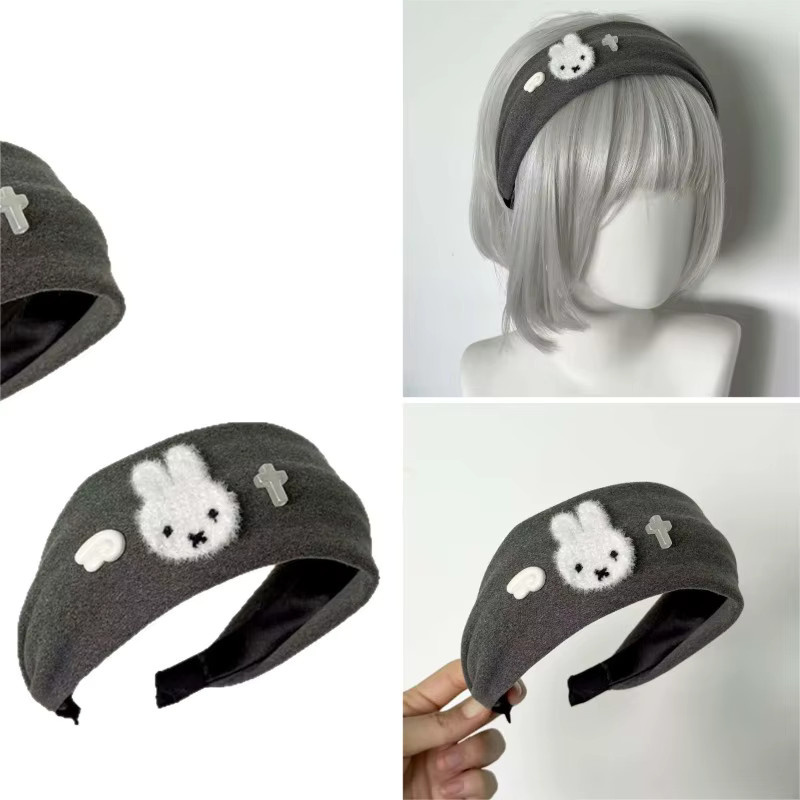 Miffy Stirnband Gesichtswaschen, Grau, Kinder - Bild 2