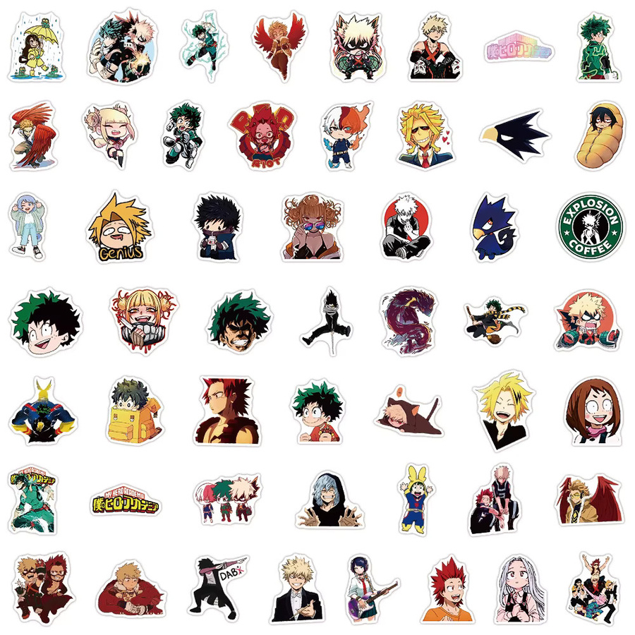 Bandai My Hero Academia Aufkleber, Bunt / Mehrfarbig - Bild 4