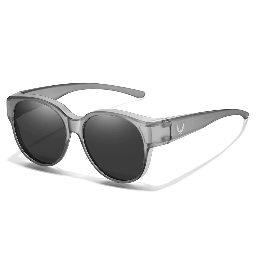 Karos Sonnenbrille, polarisiert, Vollrand, Rund, Kunststoff, Unisex - Bild 1