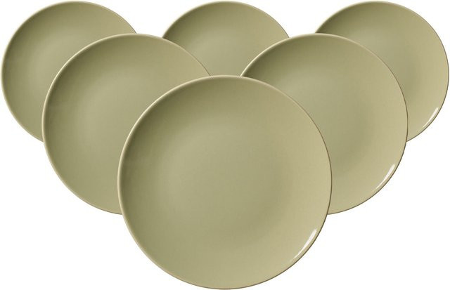 Ritzenhoff & Breker Dessertteller Cecina in Beige, 6er Set, Durchmesser: 20,5 cm - Bild 1
