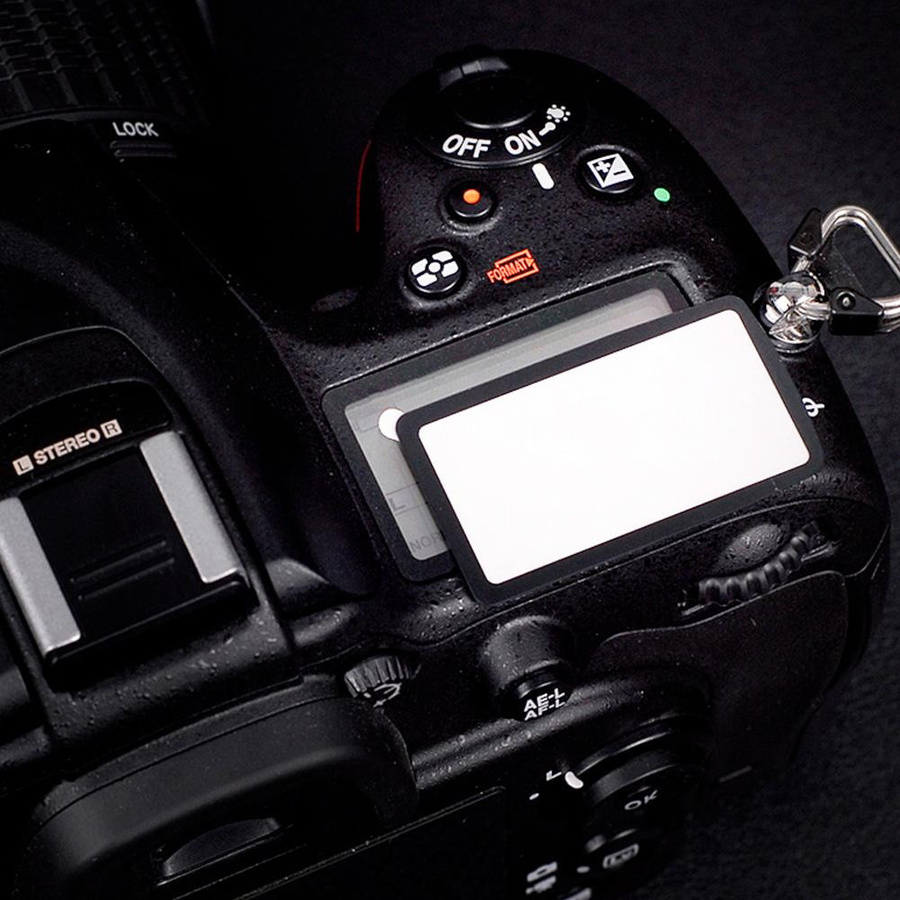 Acryl LCD Display Schutzabdeckung für Nikon D850 und D500 in Transparent - Bild 3