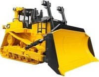 BRUDER CAT großer Kettendozer Modellfahrzeug Baustelle - Bild 1