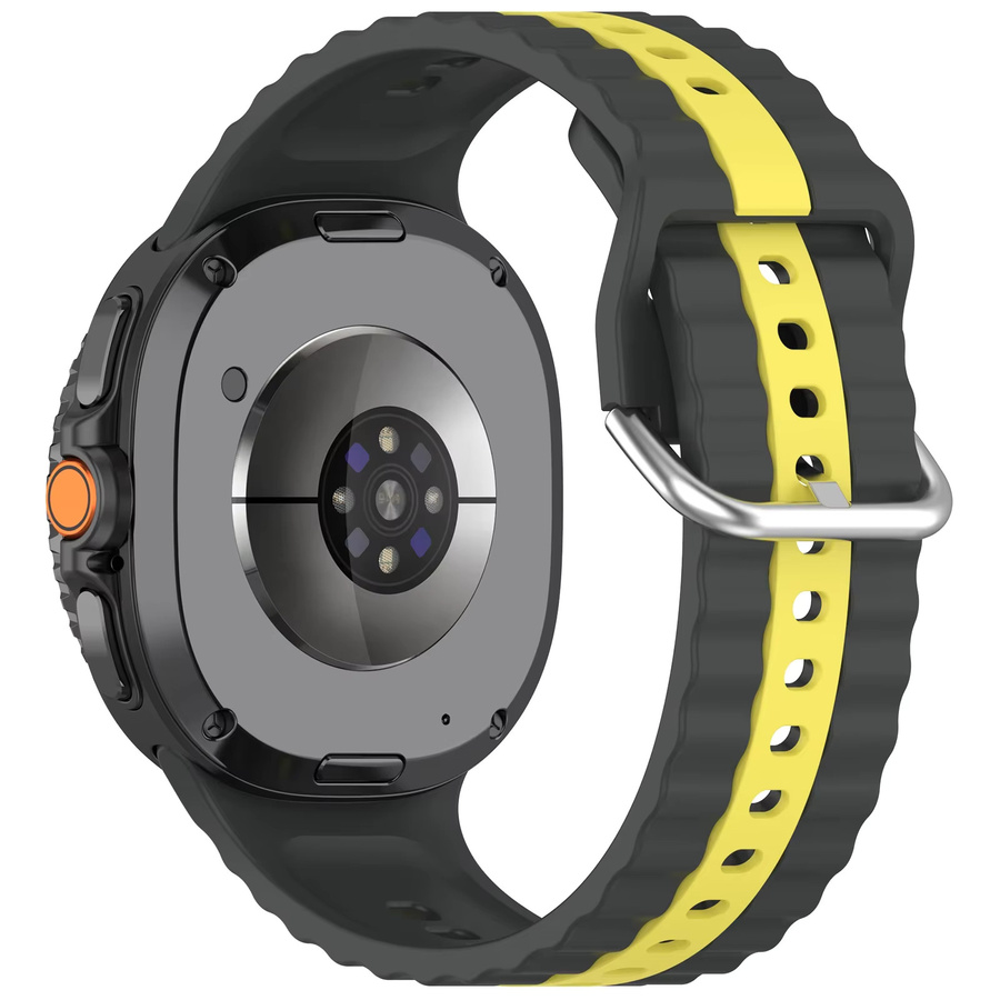 Samsung Uhrenarmband Silikon, Schwarz, Unisex - Bild 2