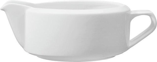 VEGA Sauciere Obere Base oval, weiß, 4er Pack, 500 ml, B/H/T: 17,5 x 9 x 7,5 cm - Bild 1
